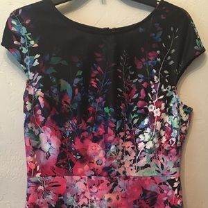 Julia Jordan Floral Sheath dress